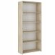  Mobene Modernes Regal 80 cm x 180 cm x 30 cm Sonoma-Eiche