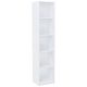  Matkam Bodo Bücherregal 40 cm x 182 cm x 35 cm weiß