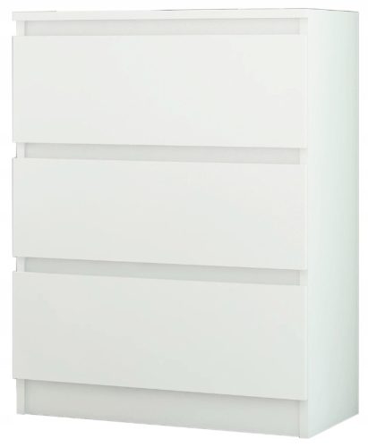  Mobene Moderne Kommode 70 x 40 x 76 cm mattweiß