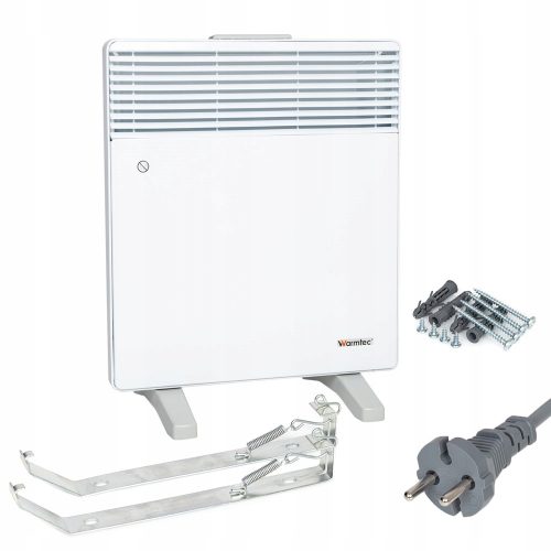  Warmtec 500 W weißer Konvektorheizer