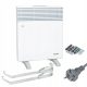  Warmtec 500 W weißer Konvektorheizer