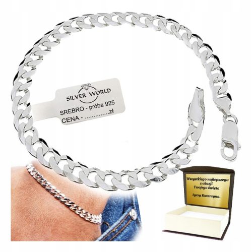  HERREN-ARMBAND AUS 925-SILBER, VOLLSTÄNDIGE RÜSTUNG + KOSTENLOSE GRAVUR, 925-SILBER