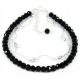  Armband mit Eve-Kristallen, 21 cm, schwarz