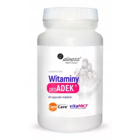   ProAdek® Kapseln mit Vitamina ADEK, Natürliches Beta-Carotin & Vitamin K2 MK-7