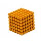  Neocube Magnetblöcke orange Kugeln 5mm + Box Magnetspielzeug
