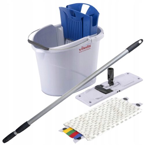 VILEDA PROFESSIONAL Eimer und Flachmopp UltraSpeed Mini Starter Kit Vileda Pro 40 cm