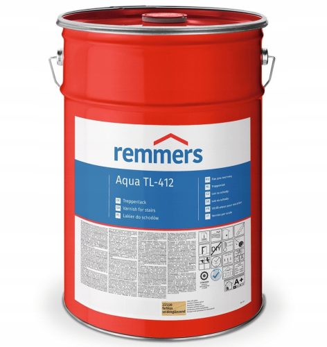 Remmers TL-412/50 Lack für Holztreppen 5L