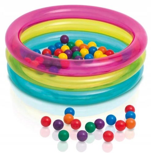 Intex runder aufblasbarer Pool 86 x 26,67 cm