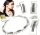  ELEGANTES SET AUS 925 SILBERSCHMUCK, GRIECHISCHES SILBERSET + GRAVUR