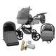  ALLIVIO 3IN1 KINDERWAGEN LEINENFREI KAREX A