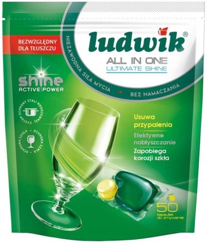  All-in-One-Spülmaschinenkapseln (All-in-One) Ludwik 50 Stk.