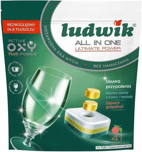 All-in-One-Geschirrspültabs (All-in-One) Ludwik 41 Stk.
