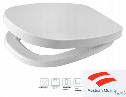 Toilettensitze MKW Facile WC-Sitz, Duroplast weiß