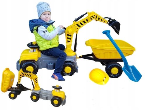  BJ Kindertraktor Rot, Blau, Grün