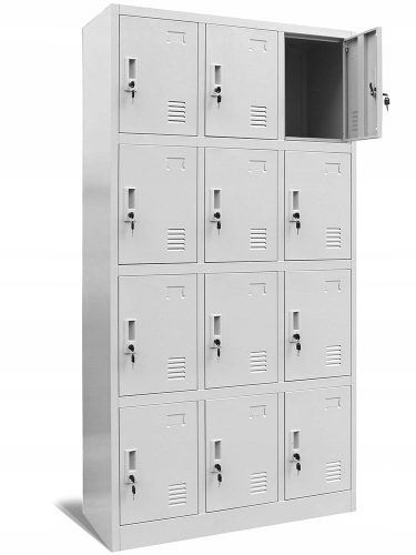 Arbeitsschutzschrank Jan Nowak, mehr Türen, 185 cm x 90 cm