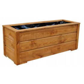  Blumentopf Holzarchitektur 40 cm x 30 x 40 cm Holz