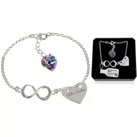  LAVART BC551 Infinity-Herz-Armband 20 cm