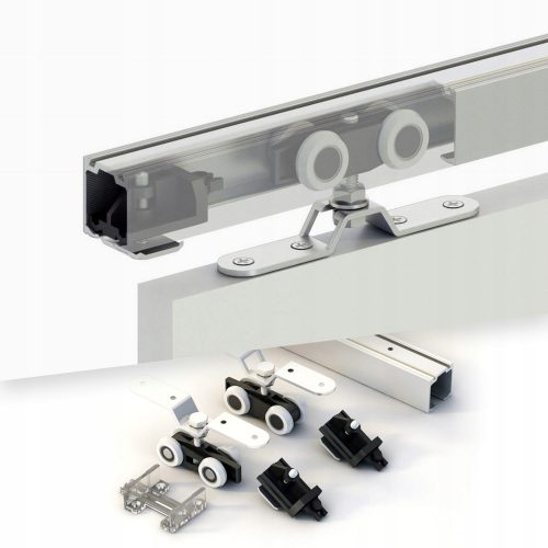 Tycho Wand- und Deckenschiebetürsystem Führungslänge 300 cm 3 m