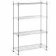 Lagerregal aus Metall 137 x 90 x 35 cm