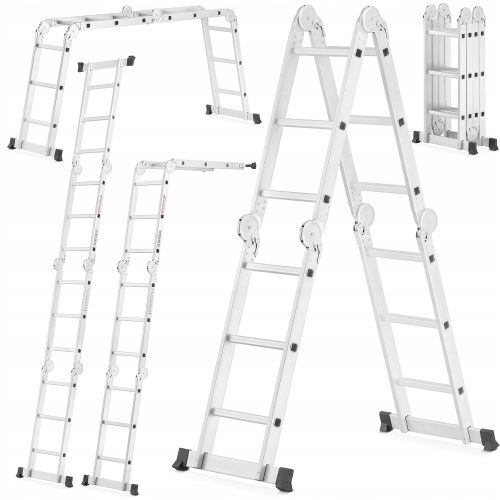 Höhere Aluminiumleiter 4x3 m