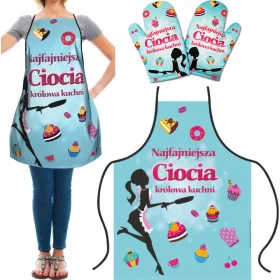    Schürze und Handschuh als Geschenk für Tante, Onkel, Tante