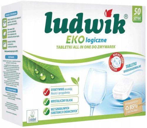  Ludwik ökologische Geschirrspültabs 50 Stk.