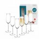Gläser und Tassen Altom Design Ruby Champagnergläser, transparent, 220ml, 6 Stk.