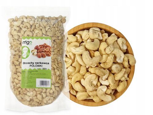  CASHEWNÜSSE 500g HALB Cashewnüsse - MIGOgroup