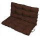  Gartenbankauflage Schaukel 100x60x50 braun