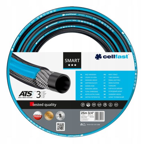  Cellfast Smart ATSV Gartenschlauch 3/4" 25 m