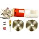 RSD-65 Kreisschneidemesser-Set mit 3 Klingen