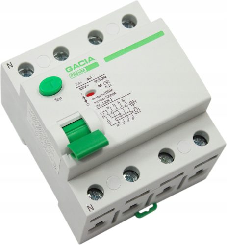 Gacia Fehlerstromschutzschalter 230 V IP20 40 A