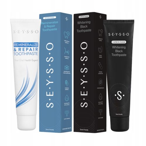  Seysso Carbon Black aufhellende Zahnpasta 75 ml