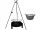  Grill Dreibein Garten Lagerfeuer Edelstahl Rost Kamin 70 Kessel