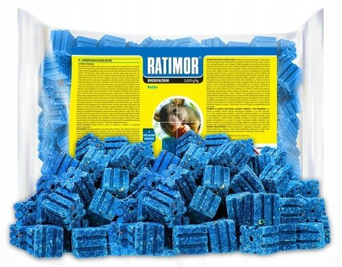 SEHR STARKES GIFT FÜR MÄUSE UND RATTEN BRODIFACUM 300G RATIMOR
