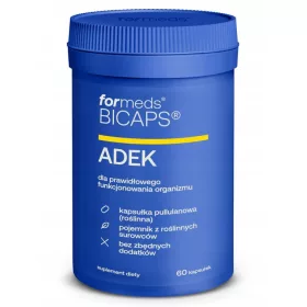   BICAPS® ADEK – Vegane Vitamin-Kapseln ohne künstliche Zusätze, 60 Stück