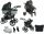  Karex Legro 3in1 Kinderwagen, grau