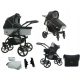  Karex Legro 3in1 Kinderwagen, grau