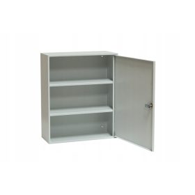 Erste-Hilfe-Kasten aus Metall mit Glastür AP2/S