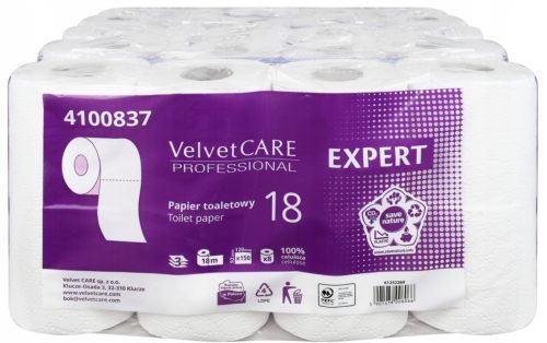  VelvetCARE unparfümiertes Toilettenpapier 40 Stk.
