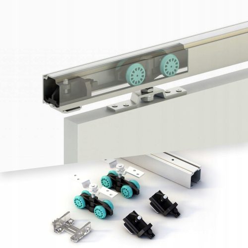 Wand- und Deckenschiebetürsystem 90 cm Tycho 1,8 m