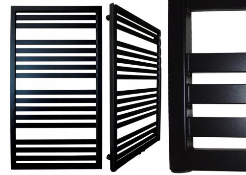 Hydro-Mat 588 W Wasserbadheizkörper 530 x 980 mm schwarz