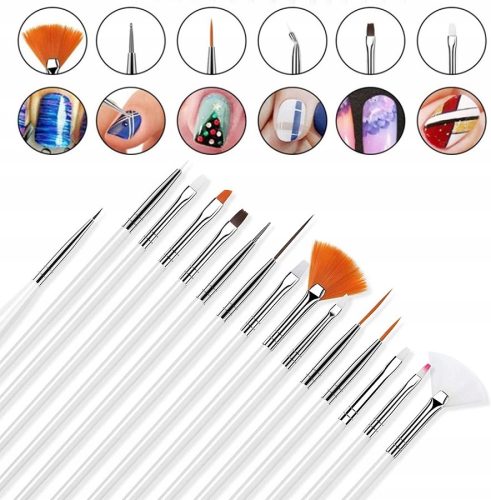  HYBRID-GEL-DEKO-PÜRSTEN-SET