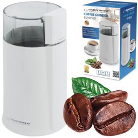  Esperanza Espresso EKC001W 160 W elektrische Mühle, weiß