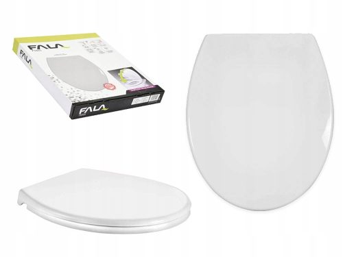 Fala Toilettensitz Weißer Toilettensitz aus Polypropylen