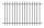 JUL-MET Zaun Spannweite 200 x 114 cm Stahl