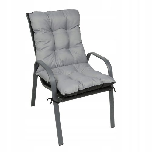 Kissen für Stühle, Sessel für Garten und Terrasse Kissen Kissen24 96 x 48 x 7 Grau