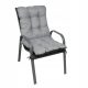 Kissen für Stühle, Sessel für Garten und Terrasse Kissen Kissen24 96 x 48 x 7 Grau
