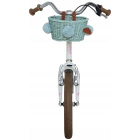  FAHRRADKORB AUS WEIDE FÜR KINDER, MINT