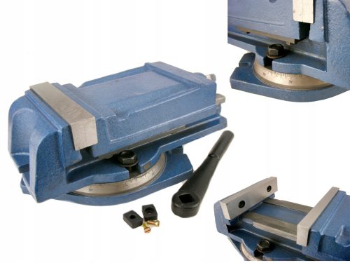 Maschinenschraubstock mit 125 mm Drehbasis